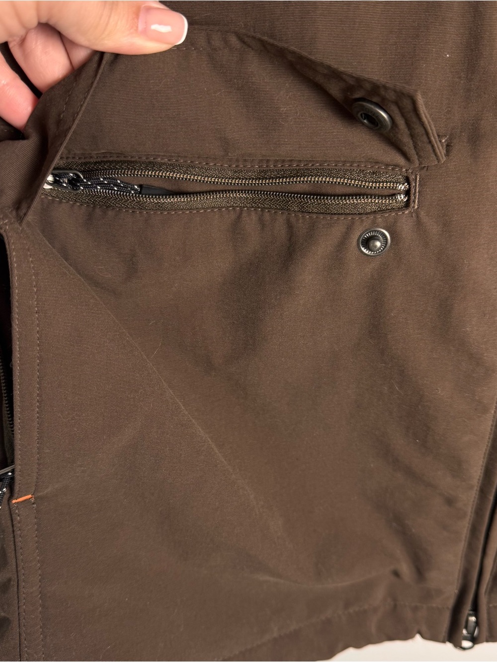 Vintage Aigle Actimum Technical Utility Vest Gilet Brown XL Gorpcore Fishing - Picture 5 of 16